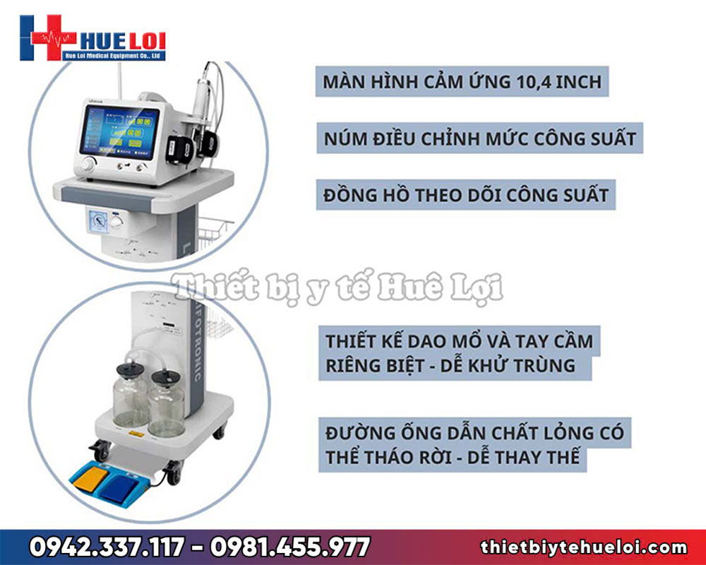 Máy điều trị vết thương bằng sóng siêu âm CareMaster